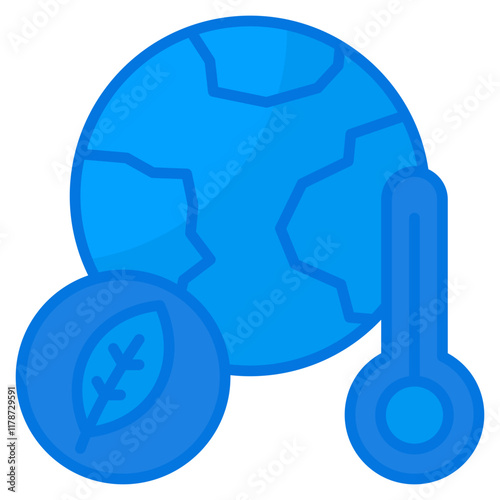 Climate Action  Icon Element For Design
