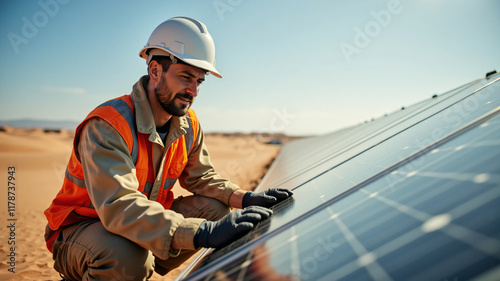Wallpaper Mural ソーラーパネル、太陽光発電、クリーンエネルギー、再生可能エネルギー、Solar panels, photovoltaics, clean energy, renewable energy Torontodigital.ca