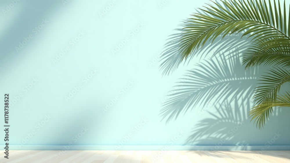 Fototapeta premium palm tree on the beach