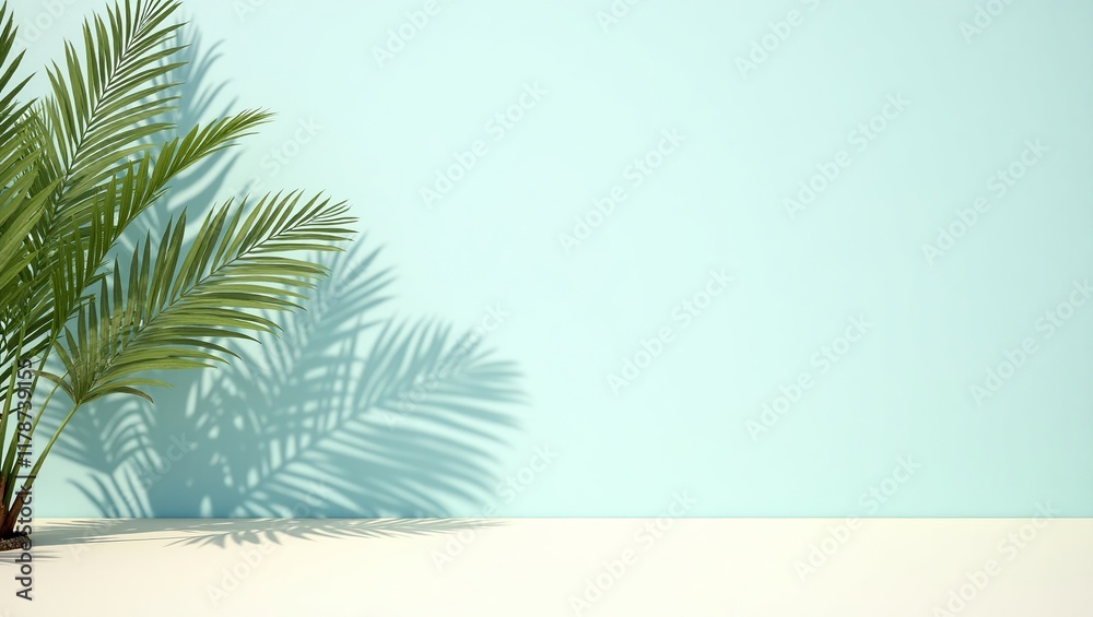 Obraz premium palm tree on the beach