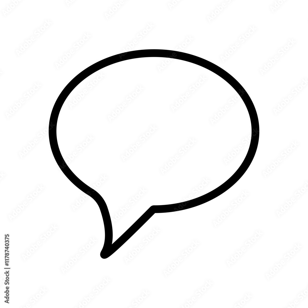 chat speech bubble icon vector design template chat speech bubble icon vector design template