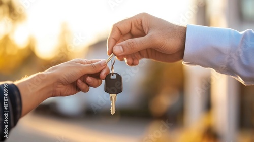 Handing Over Keys: New Home, New Beginnings