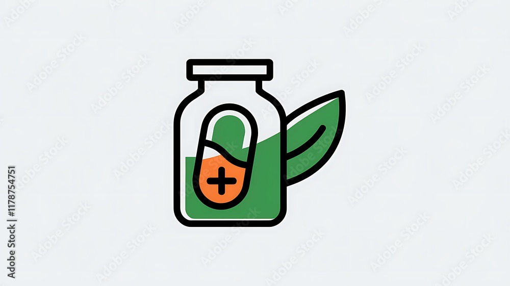 Fototapeta premium Medicine Icons: Simplifying Healthcare Visual Communication
