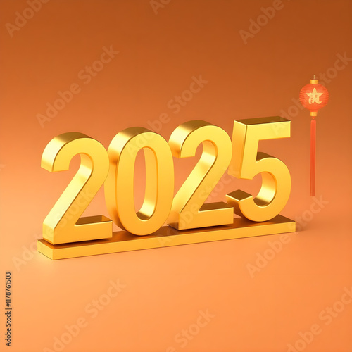 Chineese new year 2025 template banner.