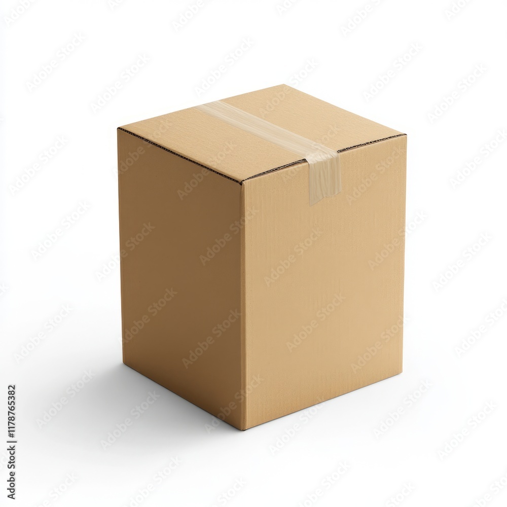 realistic high quality Empty cardboard Box realistic high quality Empty cardboard Box