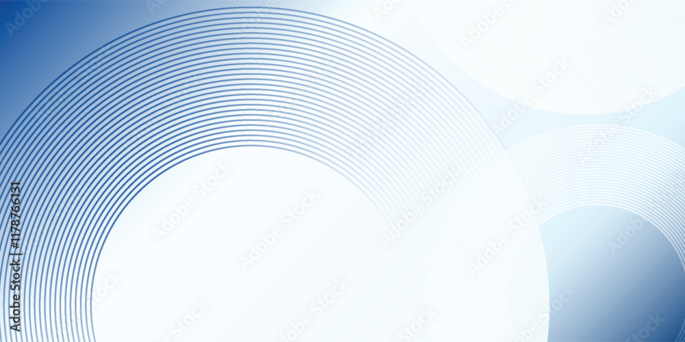 Fototapeta premium Abstract gradient abstract background with circular line patterns simple modern art
