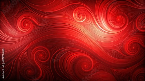Abstract red background with dynamic swirls and textures, abstract, red, background, design, texture, vibrant, colorful