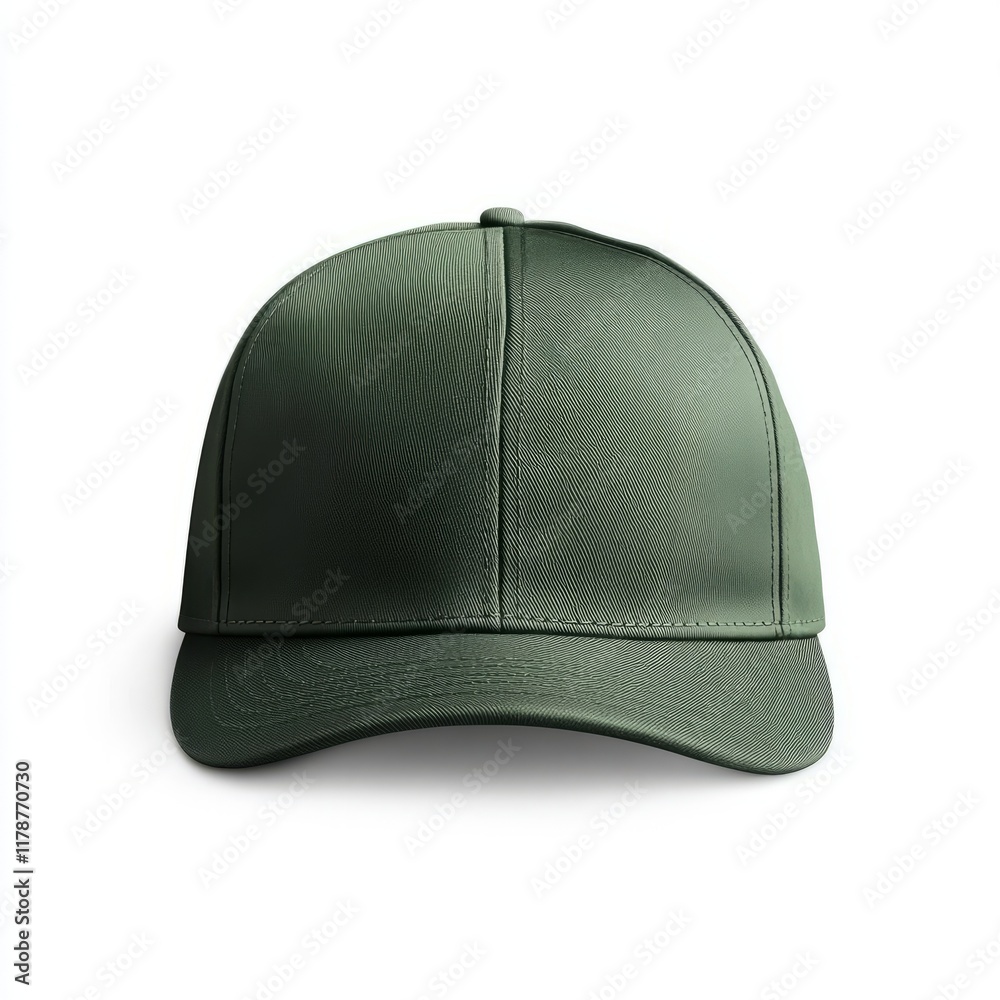 realistic high quality Green snapback mockup isolated realistic high quality Green snapback mockup isolated