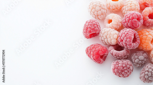 Frozen Raspberries: A vibra...