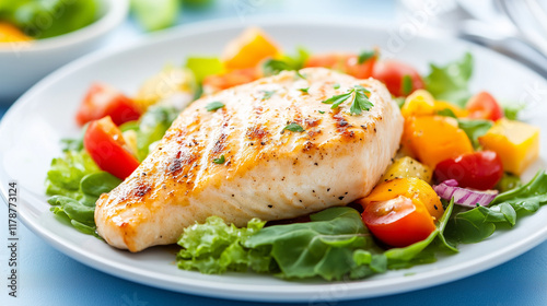 Grilled Chicken Salad Delight