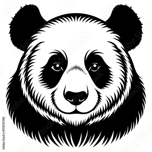 panda bear vector