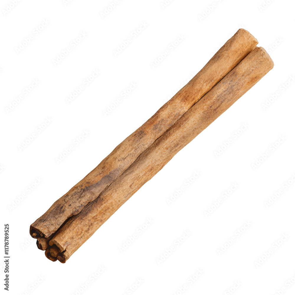 Cinnamon sticks isolated on white background, aromatic spice for cooking. Cinnamon sticks isolated on white background, aromatic spice for cooking.