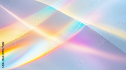  vibrant overlapping pastel light reflections for abstract backgrounds and creative branding visuals. Background with copy space