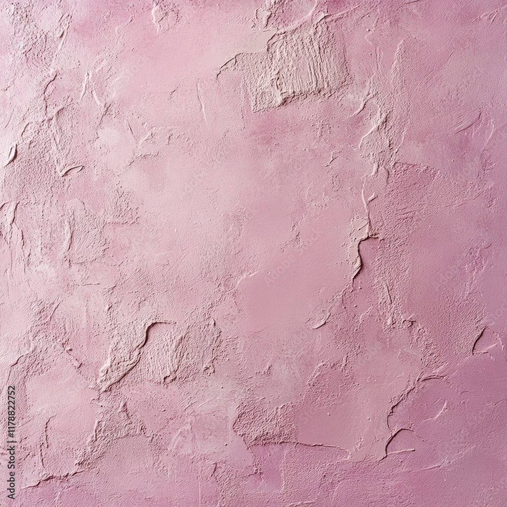 Fototapeta premium Pink Painted Wall Close Up