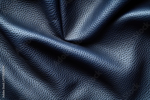 Wallpaper Mural Blue Leather Close Up Torontodigital.ca