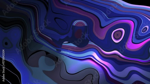 Rainbow Spill Backgrounds Motion Loop Backgrounds