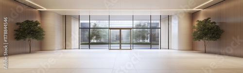 Modern Minimalist Lobby:  A...