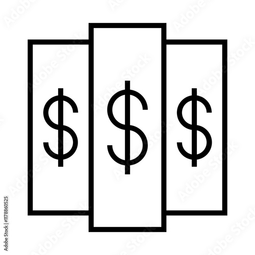 Dollar Sign icon Design