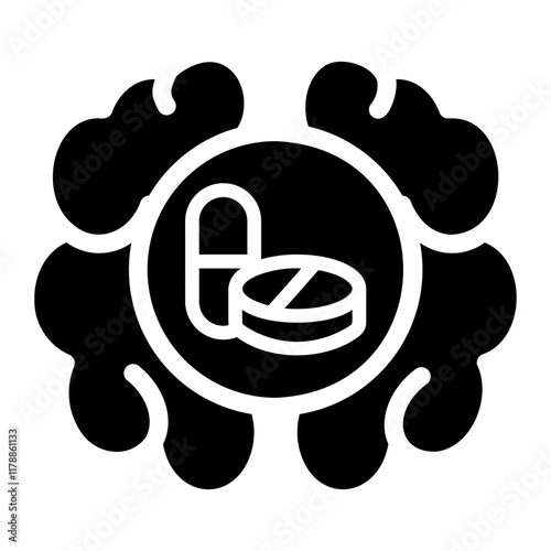 anticonvulsants Solid icon