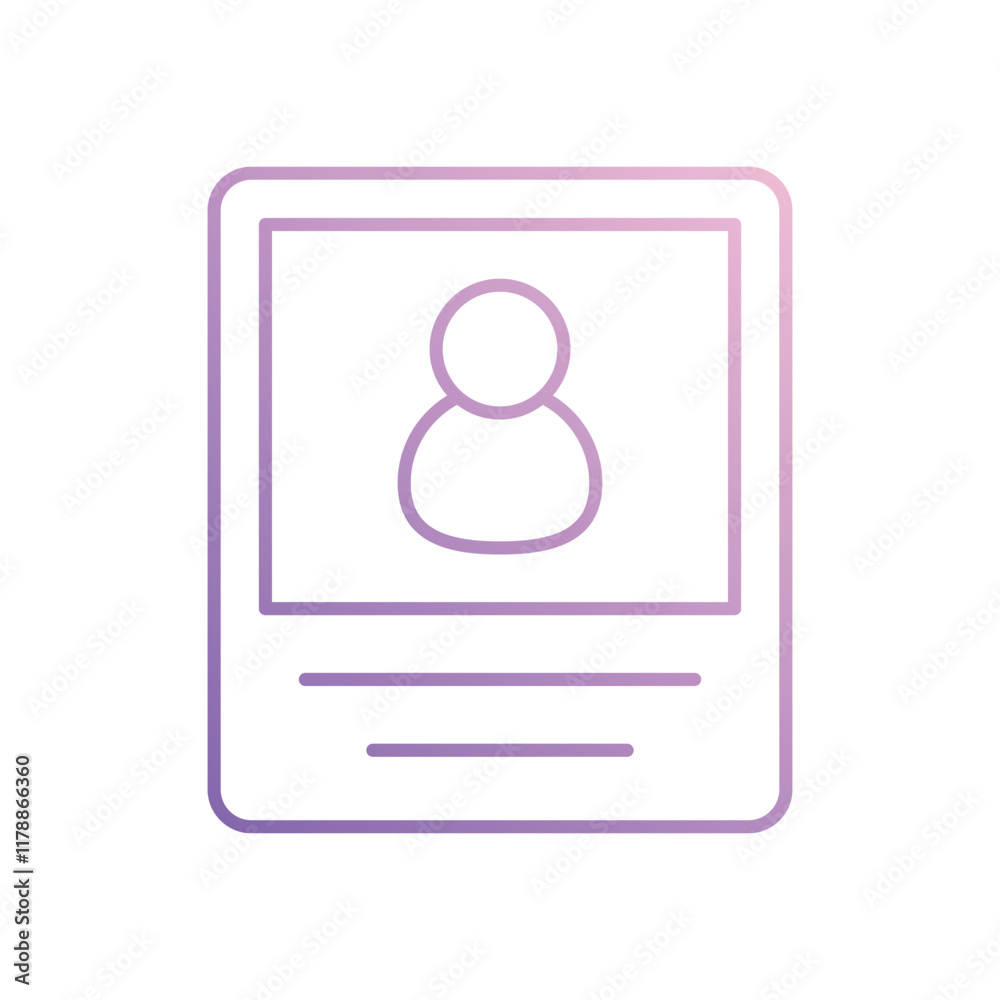 User Account icon isolated on a white background. Vector illustration. User Account icon isolated on a white background. Vector illustration.