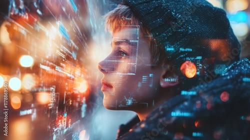 Futuristic Holographic Savi...