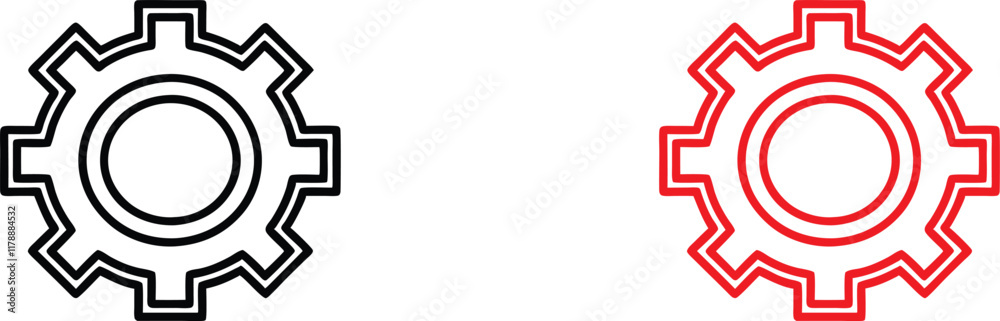 Simple line drawings, crossed tools, wrench and hammer icons, black and red silhouettes, maintenance symbols, repair signs, minimalist design, 2D graphics, industrial emblems, mechanic logos, construc Simple line drawings, crossed tools, wrench and hammer icons, black and red silhouettes, maintenance symbols, repair signs, minimalist design, 2D graphics, industrial emblems, mechanic logos, construc