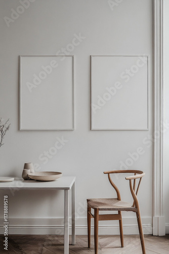 white french apartment decord room photo