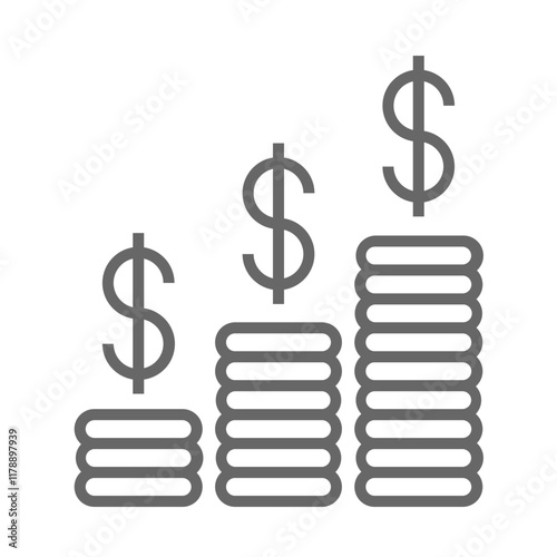Investment Fund icon Design
