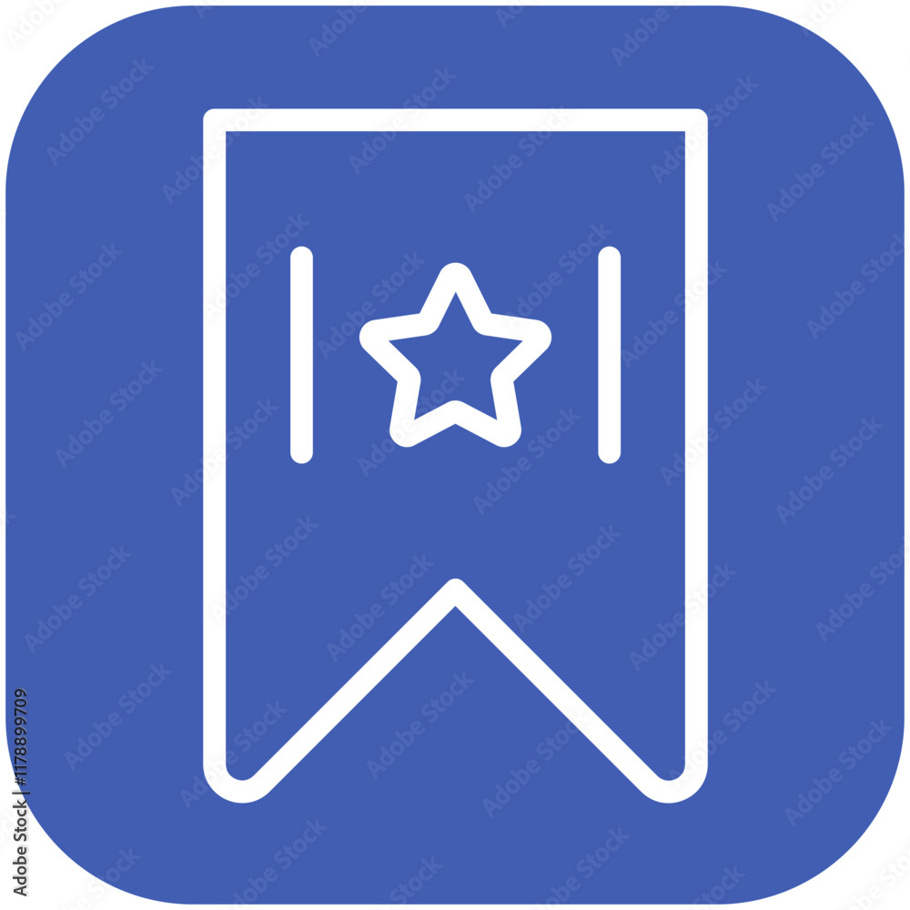Bookmark vector icon illustration of Literature iconset. Bookmark vector icon illustration of Literature iconset.