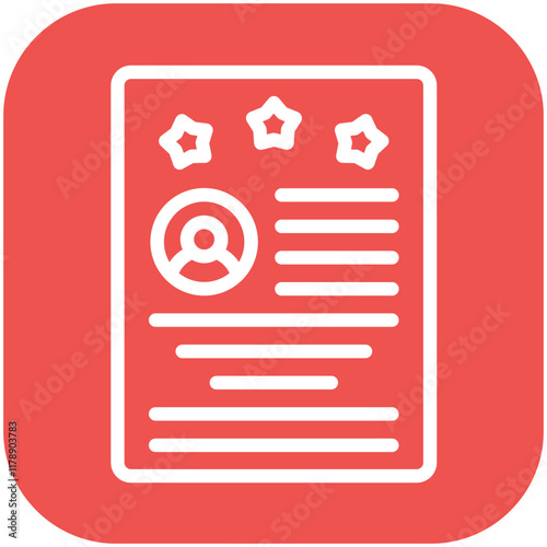 Performance Appraisal vector icon illustration of Human Resource iconset.