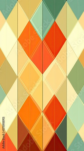 Modern Abstract Geometric Diamond Pattern Vector Design Background for Stylish Projects