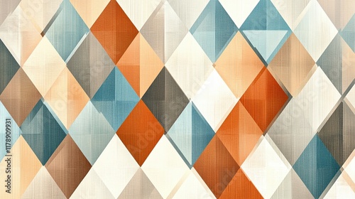 Modern Abstract Geometric Diamond Pattern Vector Design Background for Stylish Projects