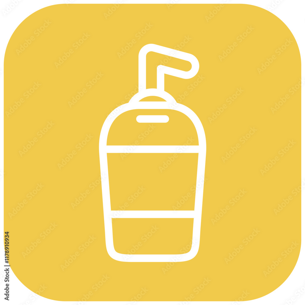 Wash Bottle vector icon illustration of Lab iconset. Wash Bottle vector icon illustration of Lab iconset.