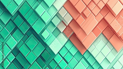 Modern Abstract Geometric Diamond Pattern Vector Design Background for Stylish Projects