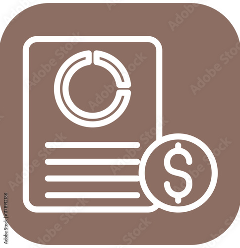 Market Dominance vector icon illustration of Business Analytics iconset.