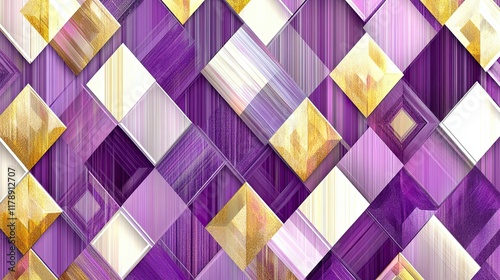 Modern Abstract Geometric Diamond Pattern Vector Design Background for Stylish Projects