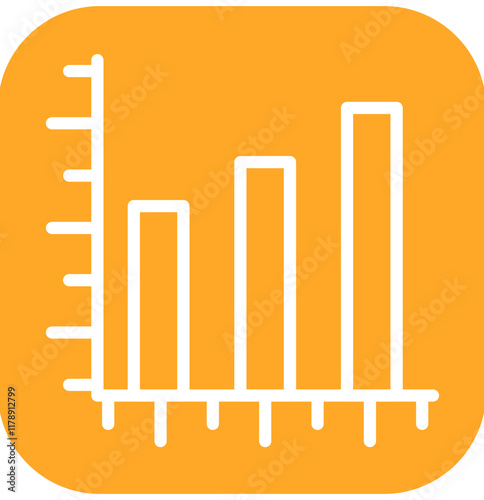 Measurement vector icon illustration of Business Analytics iconset.