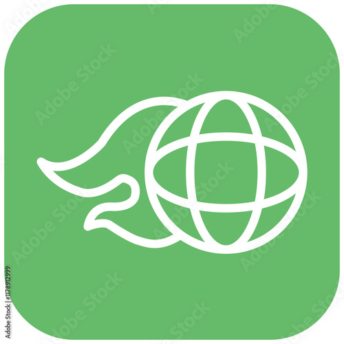 Network Speed vector icon illustration of Networking iconset.