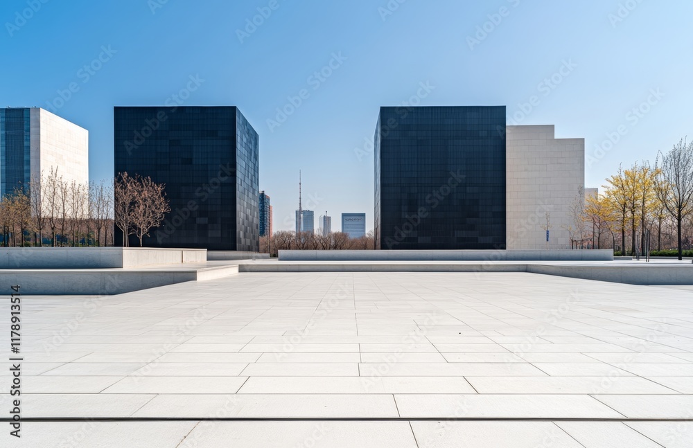 Fototapeta premium modern office building