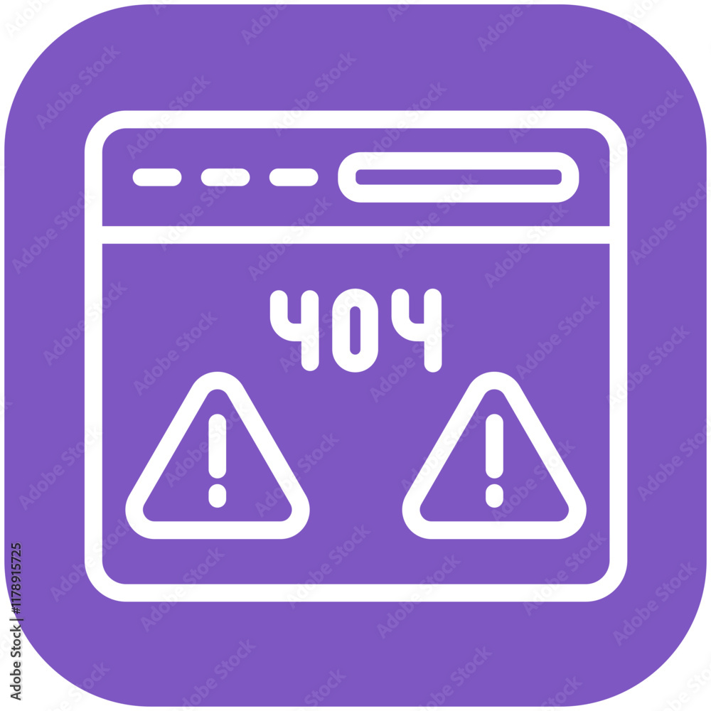 Page Not Found vector icon illustration of No Code iconset. Page Not Found vector icon illustration of No Code iconset.