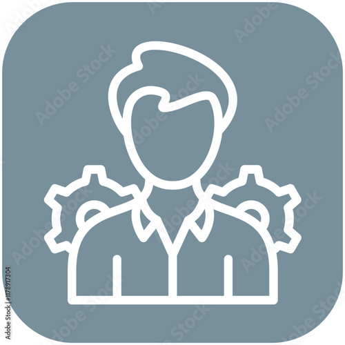 Administration vector icon illustration of Law & Legislation iconset.
