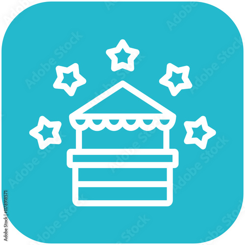 Signature Street Food vector icon illustration of Street Food iconset.