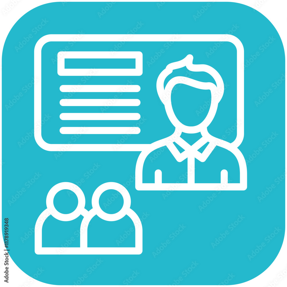 Workshop vector icon illustration of Business Training iconset. Workshop vector icon illustration of Business Training iconset.