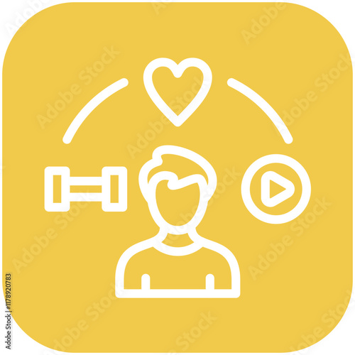 Lifestyle vector icon illustration of Gig Economy iconset.