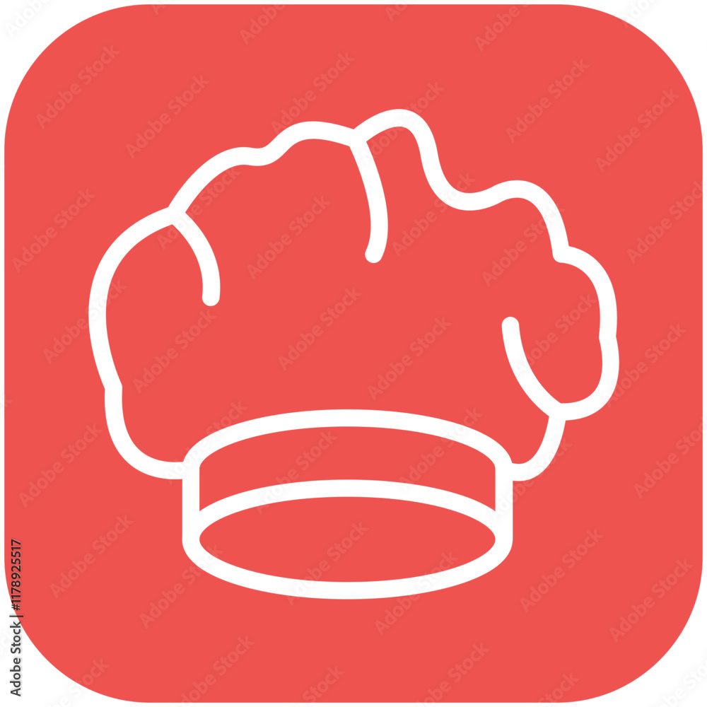 Chefs Hat vector icon illustration of Catering iconset. Chefs Hat vector icon illustration of Catering iconset.