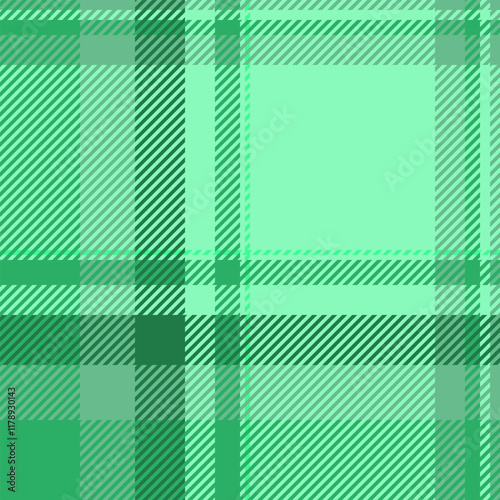 Africa texture fabric vector, close-up textile pattern background. Wallpaper check tartan plaid seamless in green color.