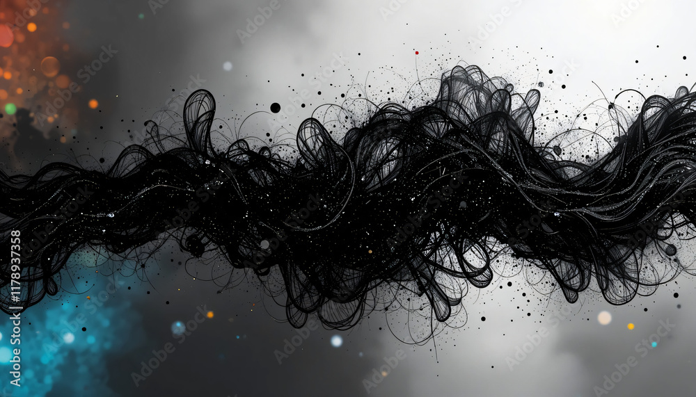 abstract background with splashes abstract background with splashes
