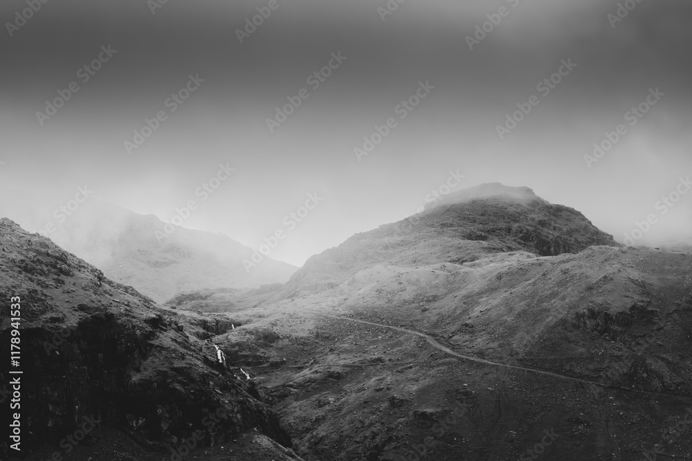 Coniston Old Man In The Mist. Coniston Old Man In The Mist.