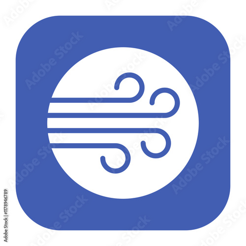 Air icon vector image. Can be used for Natural Resources.