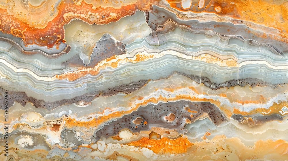 Fototapeta premium Abstract Agate Stone Texture Background Image